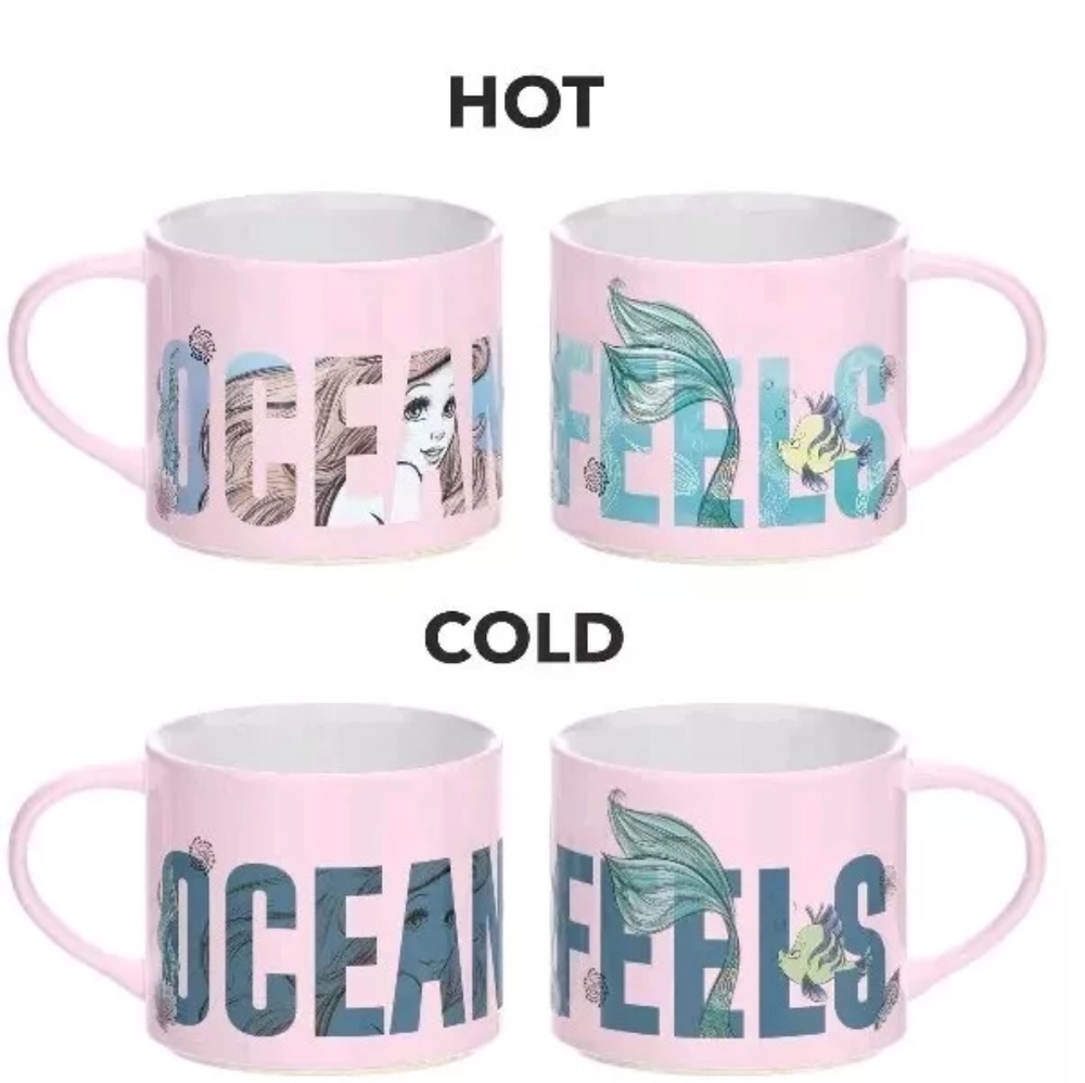 Disney Princess The Little Mermaid Ariel Color Change Mug